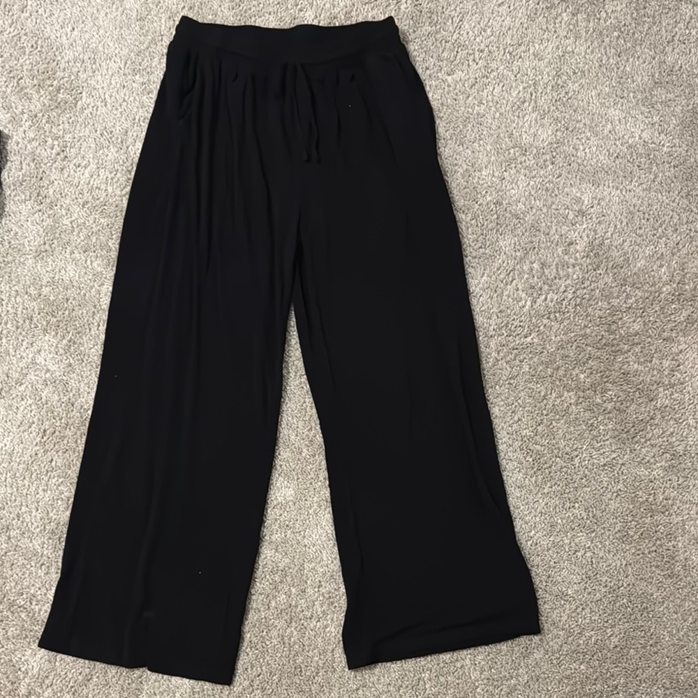 Elegant Black Flare Pants
